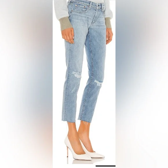 RAG & BONE Dre Low Rise Slim Boyfriend jeans size 24 - Picture 8 of 8